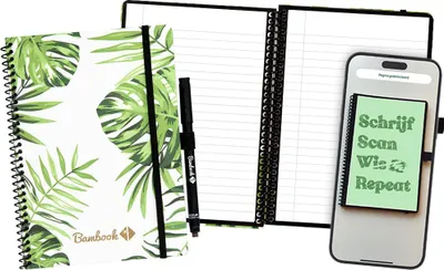 Produktbild von Bambook - Notizbuch Original Tropical A5-Linie 40 Seiten löschbar