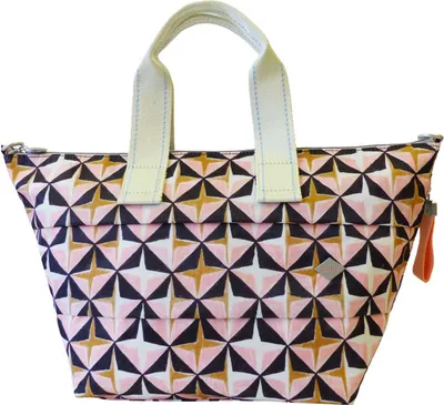 Produktbild von Oilily Ruffles Geometrical Handbag Mhz Henkeltasche Rose