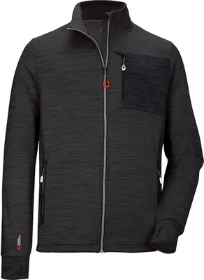 Produktbild von Killtec Powerstretchjacke für Herren mit verschliebaren Taschen, Größe:S, Farbe:Anthrazit