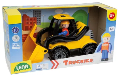 Obrázok produktu pre Lena Truckies Earth Mover, Nákladné auto, 2 rok / roky, Čierna, Žltá