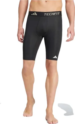 Produktbild von Adidas Techfit Training Kompressionsshort Herren - Schwarz