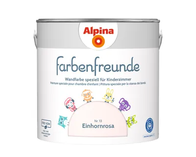 Produktbild von Alpina Farbenfreunde Nr. 13 Einhornrosa 2,5 Liter matt