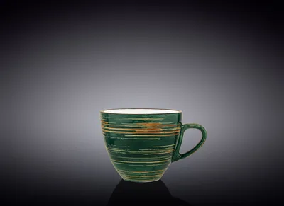 Image de Tasse Wilmax 190 ml, porcelaine verte WL-669535/A
