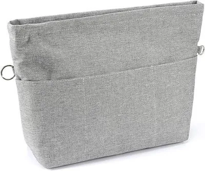 Image de Organiseur pour porte-monnaie avec 13 poches, compartiments zippés à l'intérieur, pour petits sacs à main et pochettes.