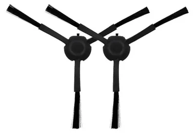 Produktbild von 2-teiliges Zubehör-Set für Dreame D9, D9 Max, D9 Pro, L10 Pro Staubsaugerteile, 2 Seitenbürsten (Schwarz)