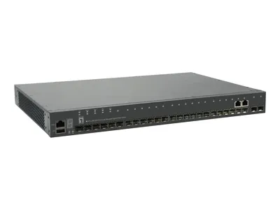 Immagine prodotto di LevelOne GTL-2882, gestito, L3, full duplex, montaggio a rack
