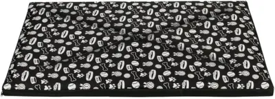 Produktbild von Domarex Wasserdichtes Hundebett mit Reißverschluss 70x50x5 cm – Bequemes und langlebiges Haustierbett für Hunde und Katzen - Happy Pets