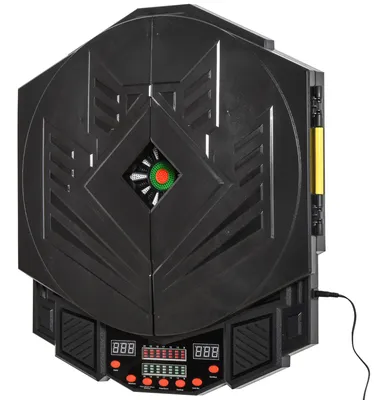 Produktbild von HOMCOM Elektronische Dartscheibe mit Tür Dart Scheibe Dartboard 216 Spiele