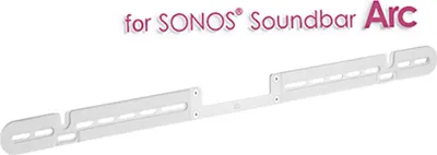 Produktbild von my wall HS 7 WL Wandhalterung für SONOS Halterung für SONOS® Arc Soundbar HS7WL weiß