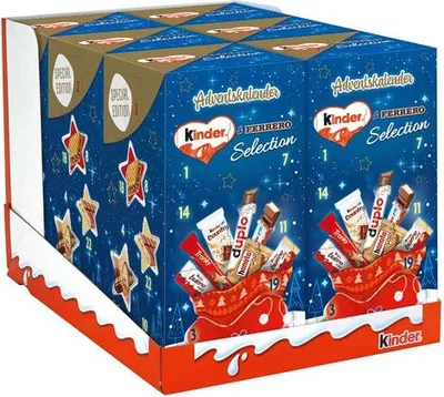 Produktbild von Ferrero - Kinder & Ferrero Selection Adventskalender - 6x 295g