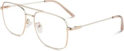 Produktbild von GQUEEN Pilotenbrille UV400 Retro Metallrahmen für Damen Herren