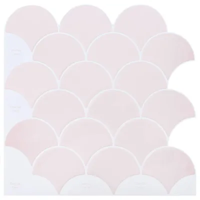 Obrázok produktu pre vidaXL Obkladačky z rybích šupín 20 ks Svetloružová 30 x 30 cm