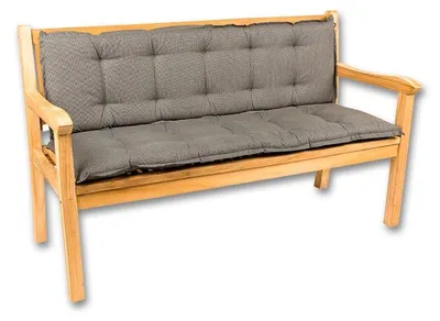 Produktbild von Mountfield Bankkissen Grau 140x49+39x6 cm