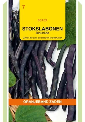 Obrázok produktu pre Oranjeband, odrody 'Stangenbohnen Blauhilde', 100 g - 1 balenie osiva