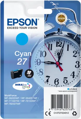 Image de Epson Alarm clock Cartouche "Réveil" 27 - Encre DURABrite Ultra C