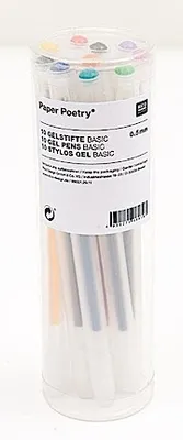 Obrázek produktu pro Gelová pera Basic, sada 10 ks