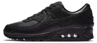 Productafbeelding van Nike Air Max 90 Leather "Triple Black" Heren, CZ5594-001, Maat: 41