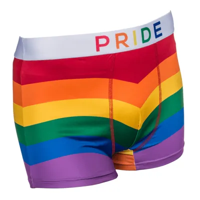 Zdjęcie produktu dla GiftyCity Bokserki męskie PRIDE, rozmiar L, kolor tęczowy