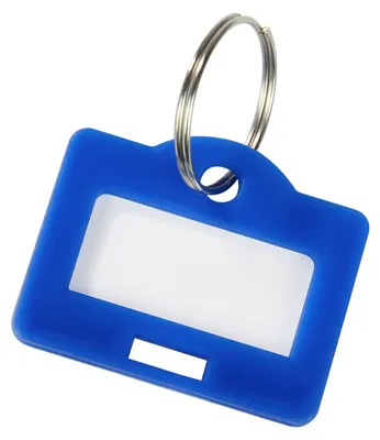 Schlüsselanhänger von HMF mit 2.9 cm Breite in Blau