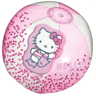 Zdjęcie produktu dla Piłka plażowa Happy People Hello Kitty
