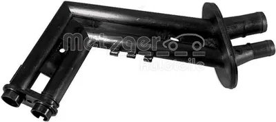 Image de Tuyau de liquide de refroidissement partie supérieure METZGER pour RENAULT SCÉNIC I