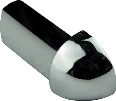 Produktbild von Viertelkreis Edelstahlschiene Profil Fliesenschiene Edelstahl V2A L250cm 10mm Ausseneck glänzend