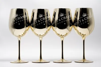 Produktbild von Poháre na šampanské Moet & Chandon v zlatej farbe