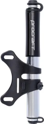 Produktbild von Procraft Minipumpe Thruster HP Ultimate CNC 185 mm Schwarz-silber - ultrakomp...