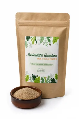 Produktbild von IGART Mariendistelsamen ganz 2.5kg | Mariendistel natürlich | Mariendistel Samen | Tee | Mariendisteltee | Milk Thistle | Silybum marianum
