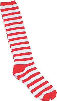 Produktbild von Rot-weiße Clownsocken