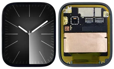 Image de Pour Apple Watch 9 41 mm LTE : écran LCD avec cadre - pièce de rechange pour réparation