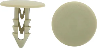 Produktbild von 50stk Tuer Plastik Niete Befestiger Verkleidung Halteklammern Beige fuer Auto de