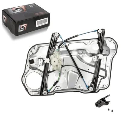 Produktbild von Fensterheber elektrisch Metallplatte vorne links Haltewinkel für VW GOLF IV BORA