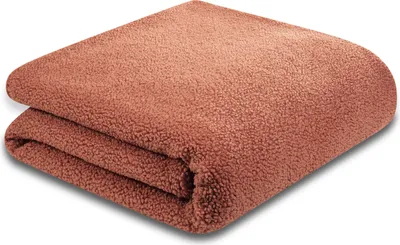 Produktbild von Biederlack Wohndecke Teddy Farbe canyon Größe 150 x 200