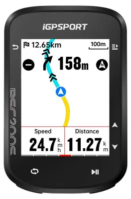 Produktbild von GPS-Fahrradcomputer, Farbige Routenavigation, Intelligente Bewegungsdetektion, BSC200S