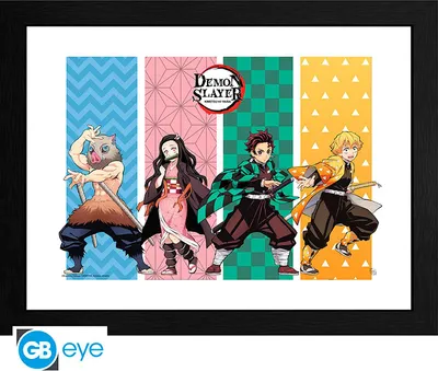 Produktbild von DEMON SLAYER - Framed print Group