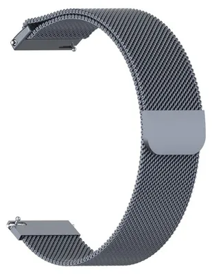 Obrázek produktu pro Techsuit – řemínek 18 mm (W009) pro Huawei Watch GT 4 (41 mm) / W1 / Honor Watch S1 / Garmin Venu 2S / Vivoactive 4S – modrý