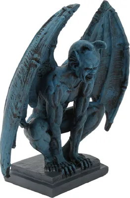Zdjęcie produktu dla Statua gargulca, gotycka statua gargulca, gotycka rzeźba gargulca, gotycka rzeźba ogrodowa, dekoracja rzeźby ogrodowej, figurka ogrodowa