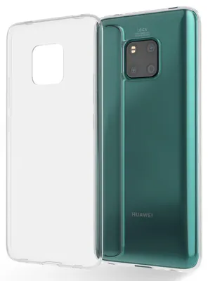 Immagine prodotto di Custodia NALIA "GLAZE" per Huawei Mate 20 Pro - Custodia protettiva in TPU trasparente, anti-ingiallimento, sottile e leggera - Custodia trasparente per cellulare