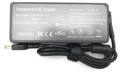 Produktbild von 90W Adapter Netzteil Ladegerät kompatibel für Lenovo ThinkPad T440