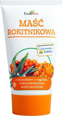 Produktbild von Sanddornsalbe natürlichen Ursprungs zur Regeneration und Linderung von Hautirritationen 140ml