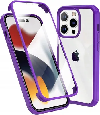 Image de Housse De Protection Pour Apple Iphone 14 Pro Max En Plastique Violet Bumper