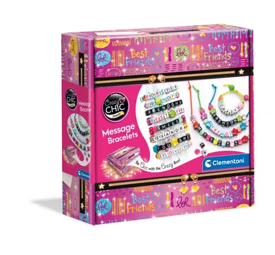 Produktbild von Clementoni Crazy Chic 18634, Mode, Message bracelets, 7 Jahr(e), Mehrfarbig