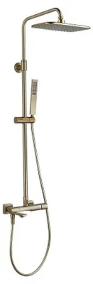 Produktbild von Duschsäule mit Armatur Gold Champagne