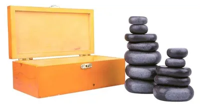 Produktbild von inSPORTline Basalt- und Lavasteine ??– 12 Stück