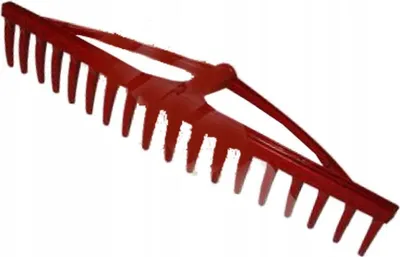 Produktbild von Plastikrechen für Heu, 18 Zinken, ohne Rahmen, 60 cm, leicht, 1 Stück
