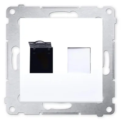 Produktbild von Kontakt-Simon D61.01/11, Weiß, Kunststoff, IP20, 75 mm, 37 mm, 75 mm