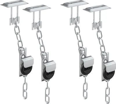 Produktbild von BASI - Gitterrostsicherung für Kellerschächte - GS 100 - 2er SET - 1620-0000