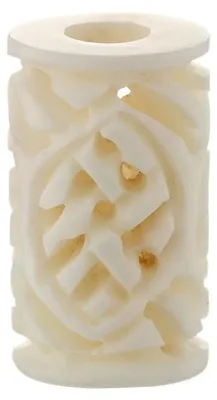 Productafbeelding van Haaraccessoire, baardparel, Sila-knoopmotief, been, krullenparel, 6425