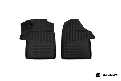 Zdjęcie produktu dla ELEMENT gumowe dywaniki podłogowe 3D do MERCEDES-BENZ V-Class, 2014->, 2 szt.